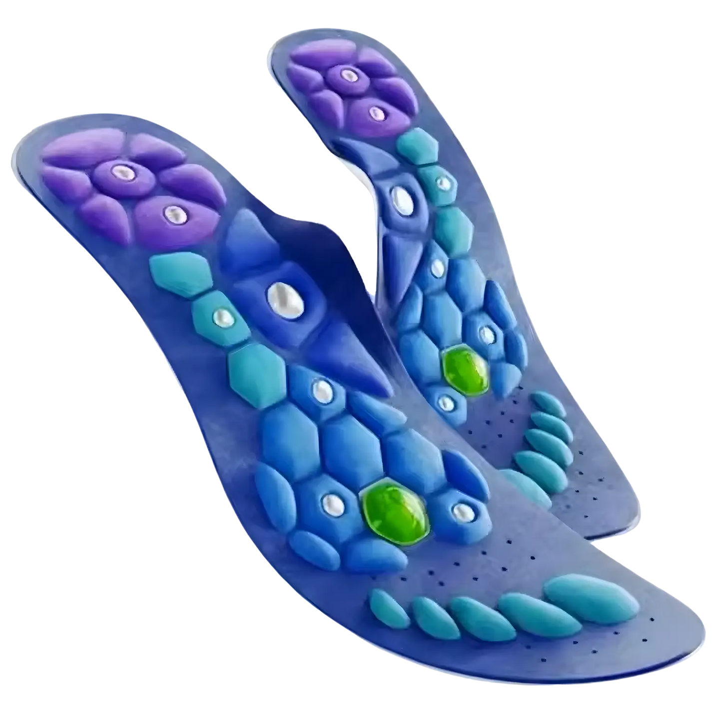 Advanced Magnetic Insoles - Reduce Pain by Stimulating Acupressure Points