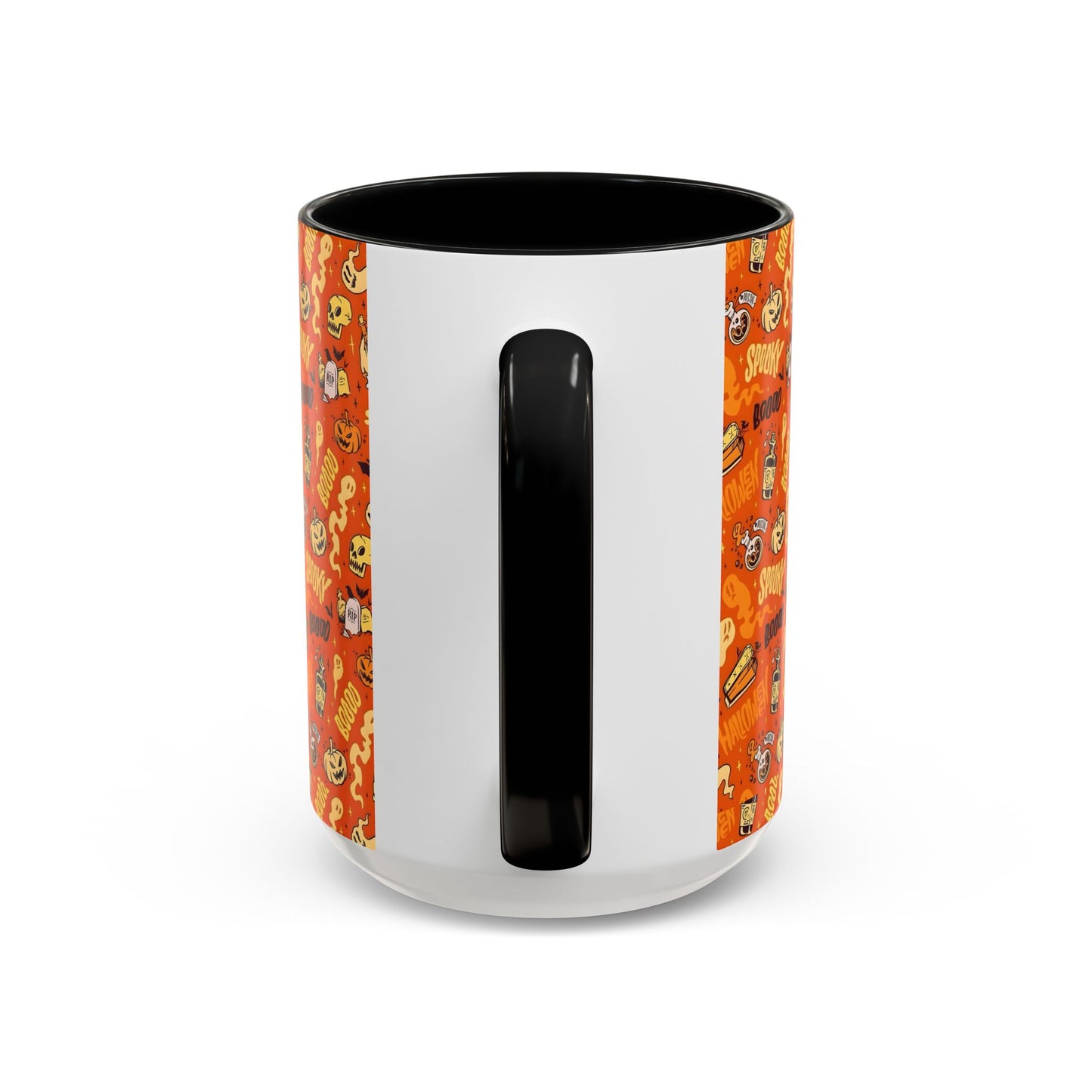 Halloween Coffee Mug Spooky Fall Accent Cup Trick or Treat Seasonal Drinkware Gift