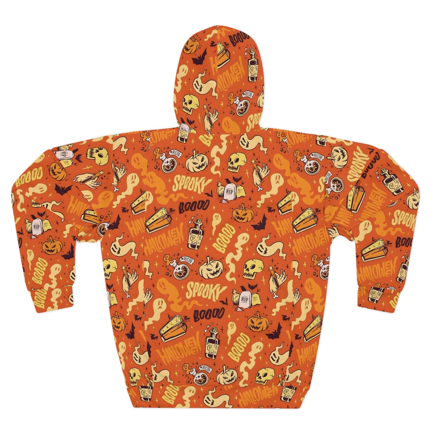 Halloween Spooky Hoodie – Warm Unisex Sweatshirt for Party & Casual Wear