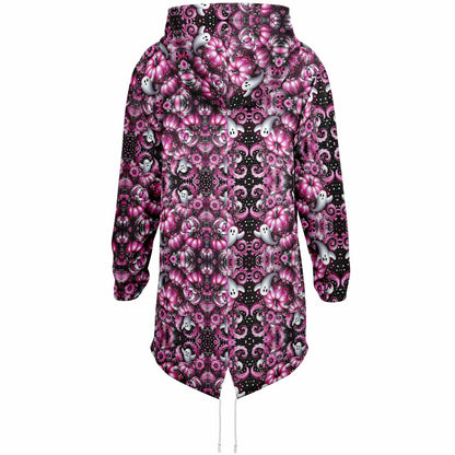 Halloween Pumpkin Fashion Elongated Hoodie