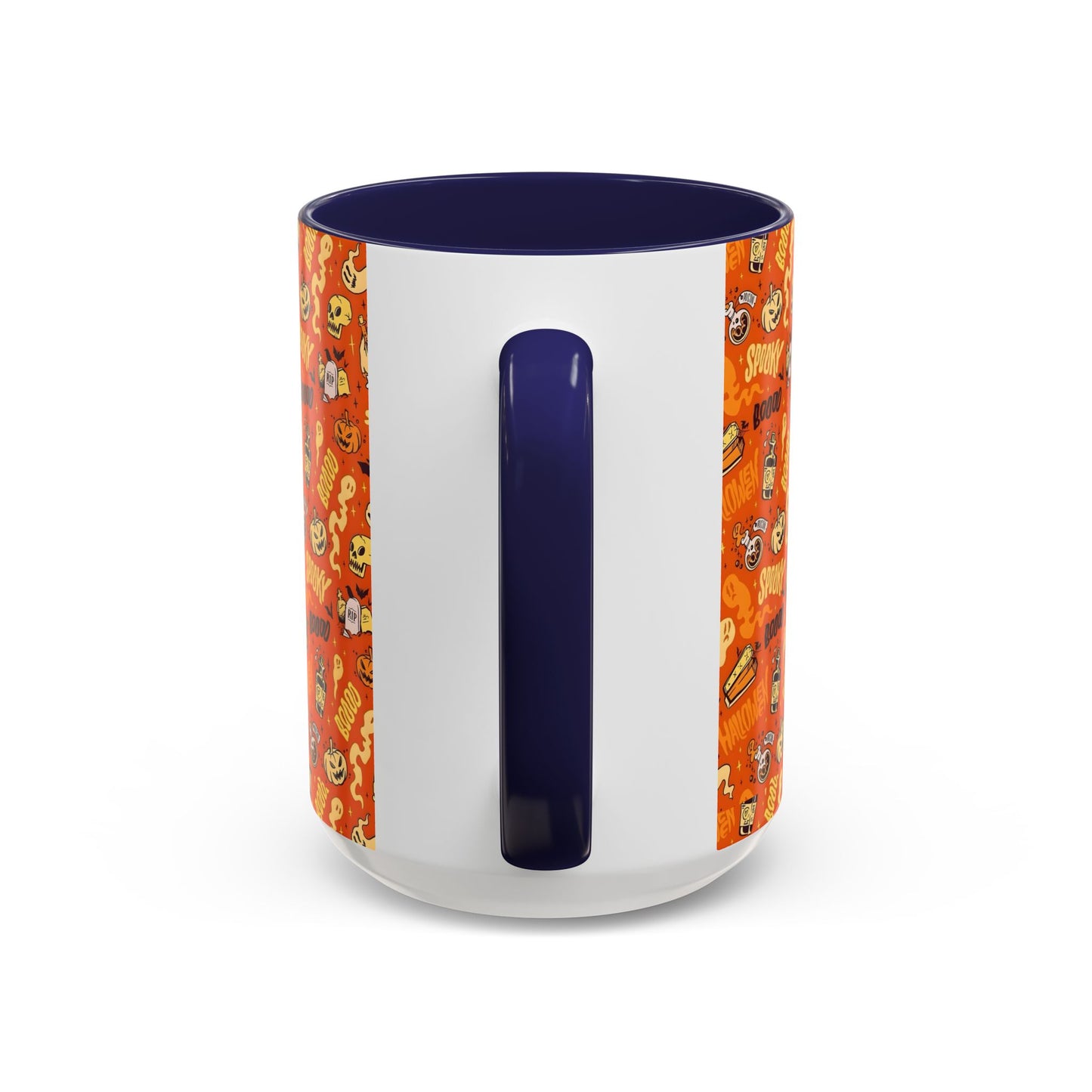 Halloween Coffee Mug Spooky Fall Accent Cup Trick or Treat Seasonal Drinkware Gift