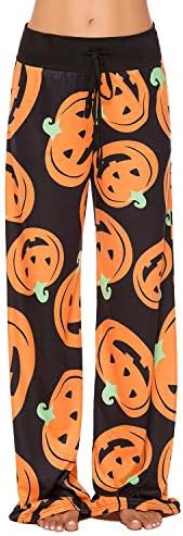 Women’s Halloween Pumpkin Pajama Pants