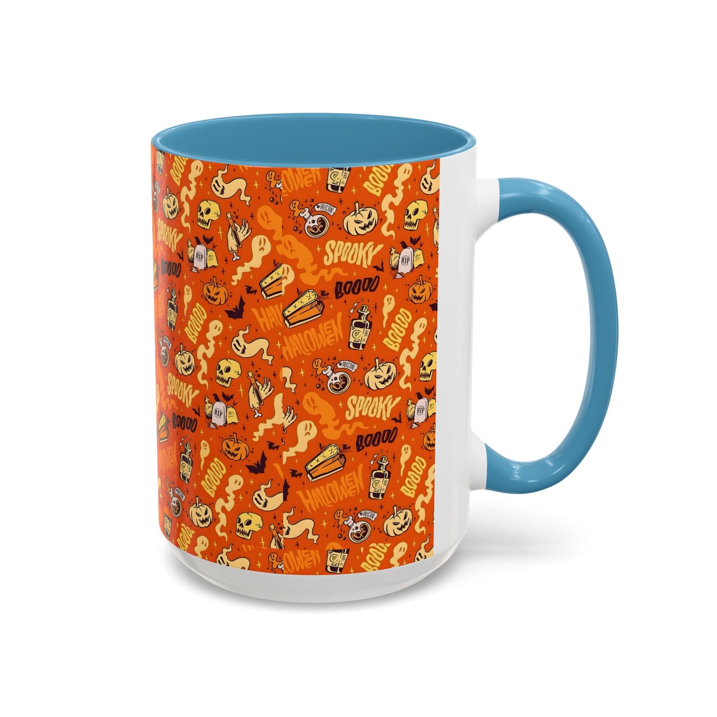 Halloween Coffee Mug Spooky Fall Accent Cup Trick or Treat Seasonal Drinkware Gift