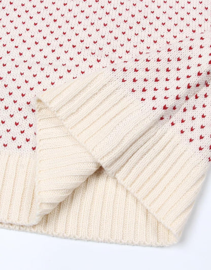 Stylish Halloween Skull Knit Sweater for Women