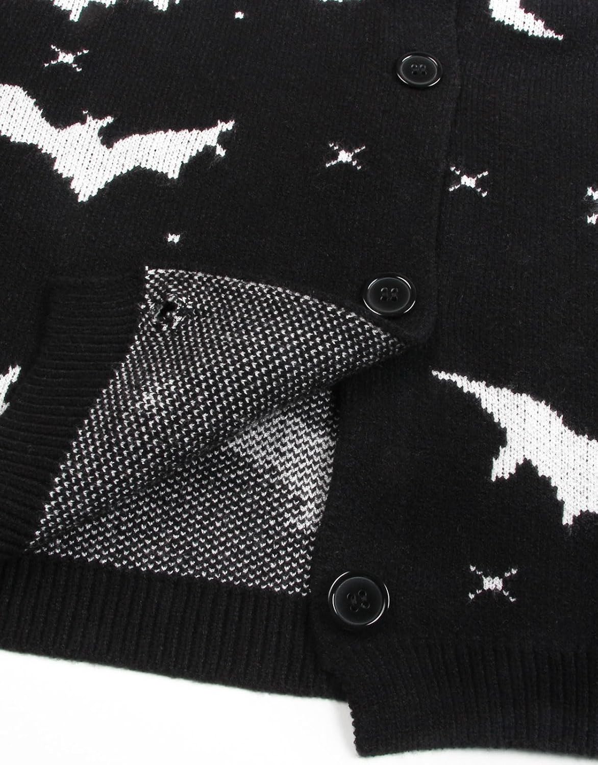 Women’s Halloween Pumpkin Cardigan – Cozy Knit Button Down Fall Sweater