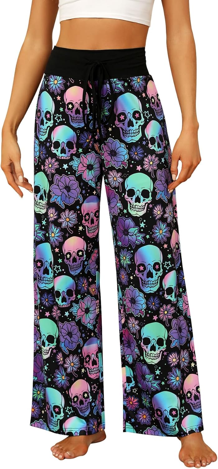 Women’s Halloween Pumpkin Pajama Pants