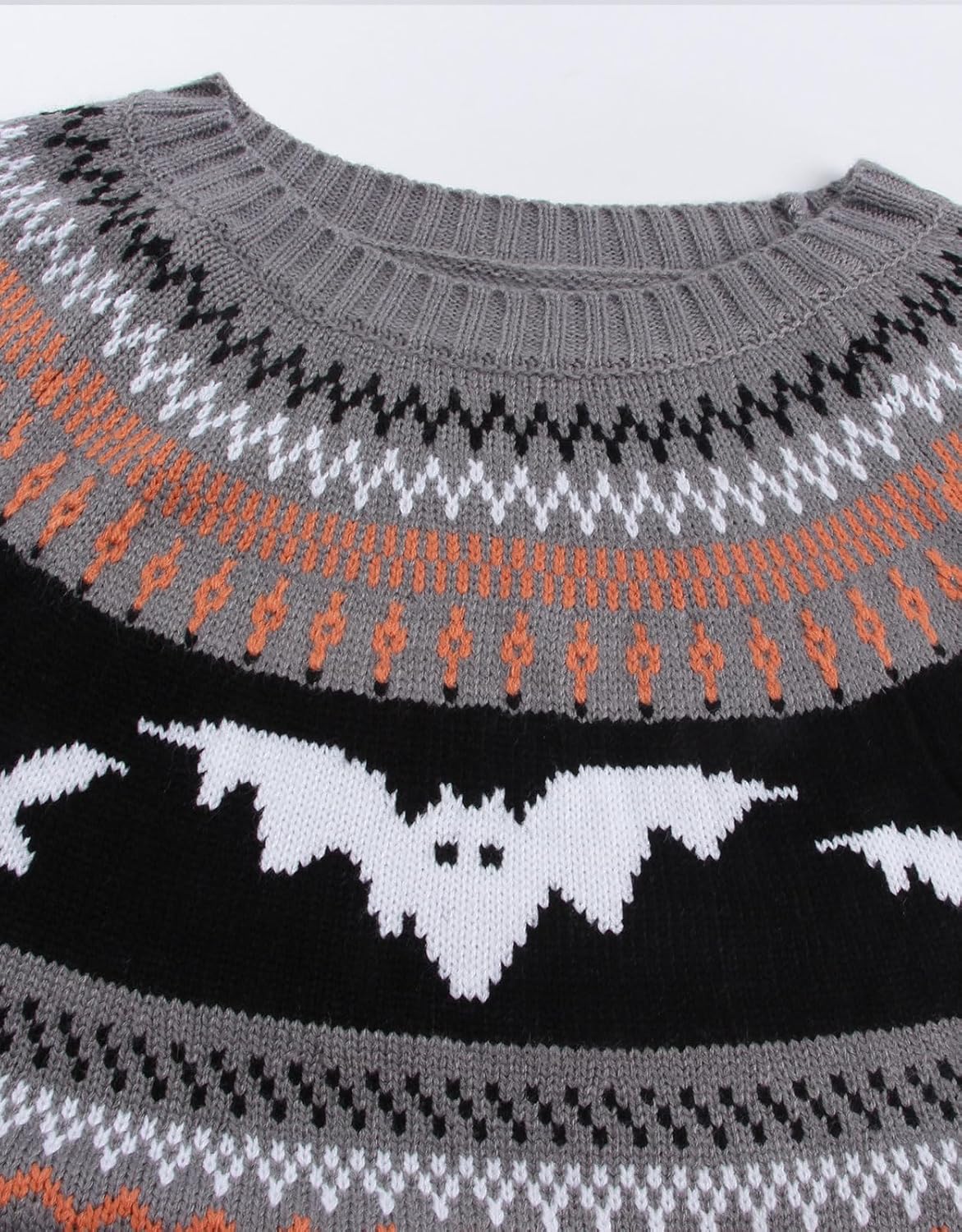 Stylish Halloween Skull Knit Sweater for Women
