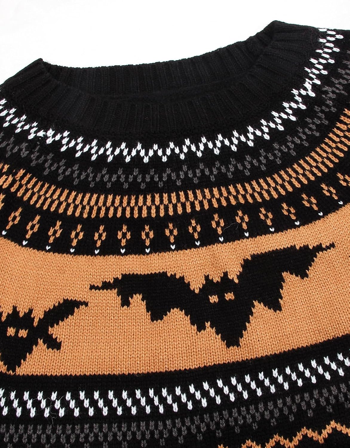 Stylish Halloween Skull Knit Sweater for Women