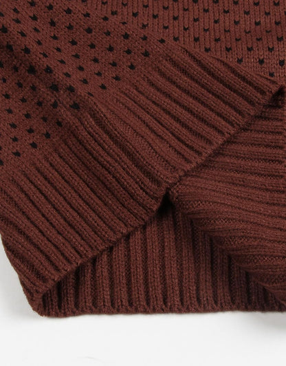 Stylish Halloween Skull Knit Sweater for Women