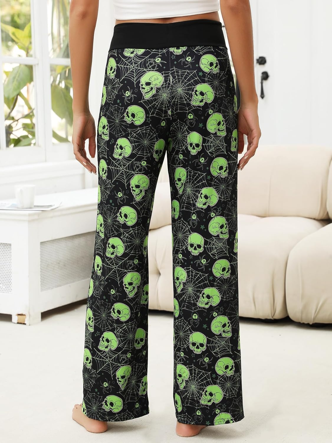 Women’s Halloween Pumpkin Pajama Pants