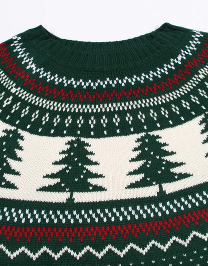 Stylish Halloween Skull Knit Sweater for Women