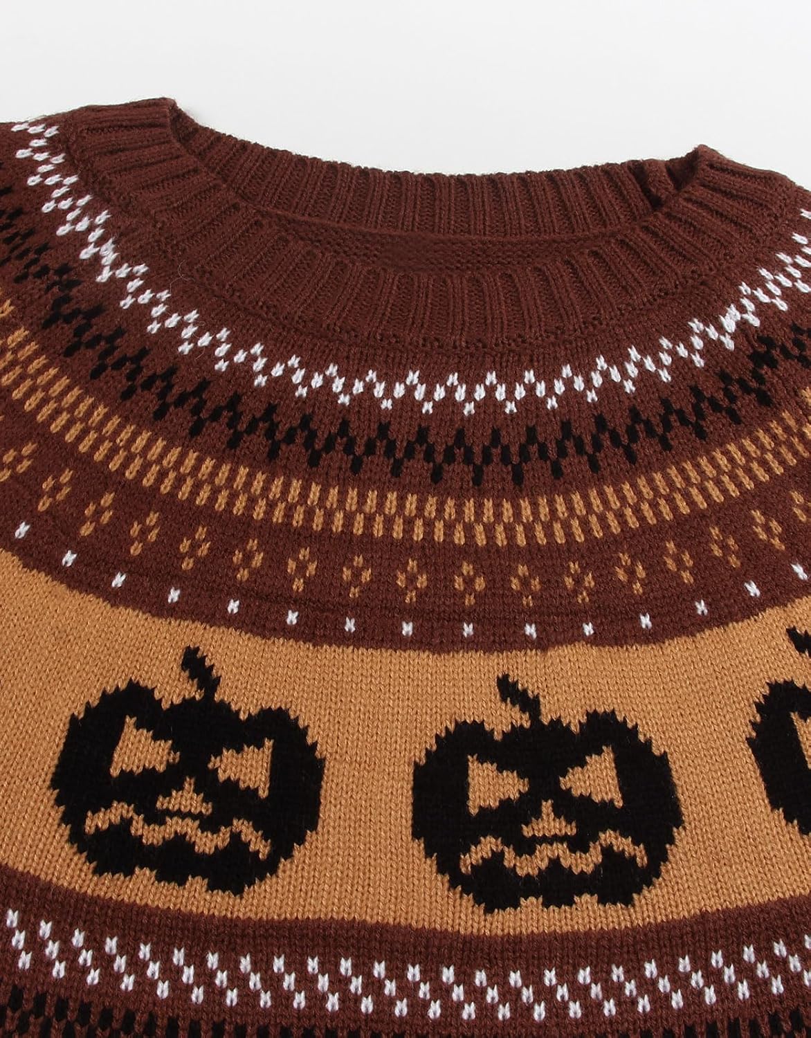Stylish Halloween Skull Knit Sweater for Women