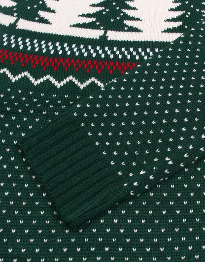 Stylish Halloween Skull Knit Sweater for Women