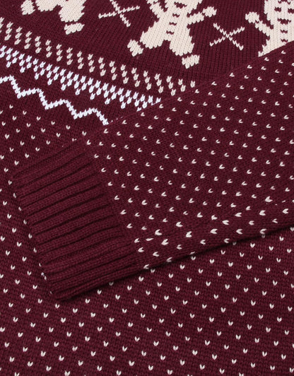 Stylish Halloween Skull Knit Sweater for Women