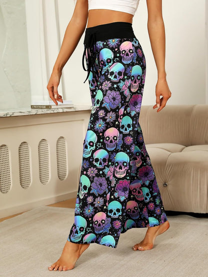 Women’s Halloween Pumpkin Pajama Pants