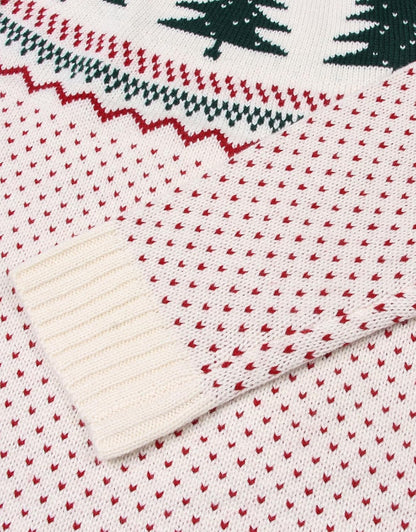 Stylish Halloween Skull Knit Sweater for Women