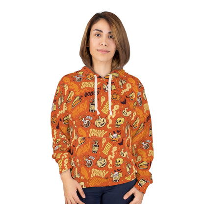 Halloween Spooky Hoodie – Warm Unisex Sweatshirt for Party & Casual Wear