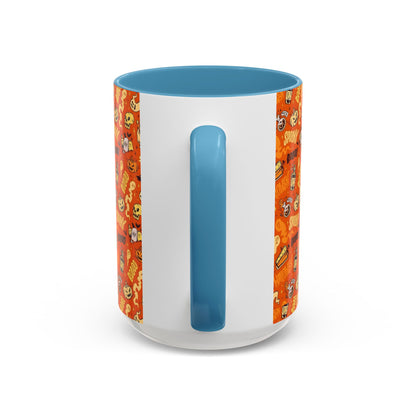 Halloween Coffee Mug Spooky Fall Accent Cup Trick or Treat Seasonal Drinkware Gift