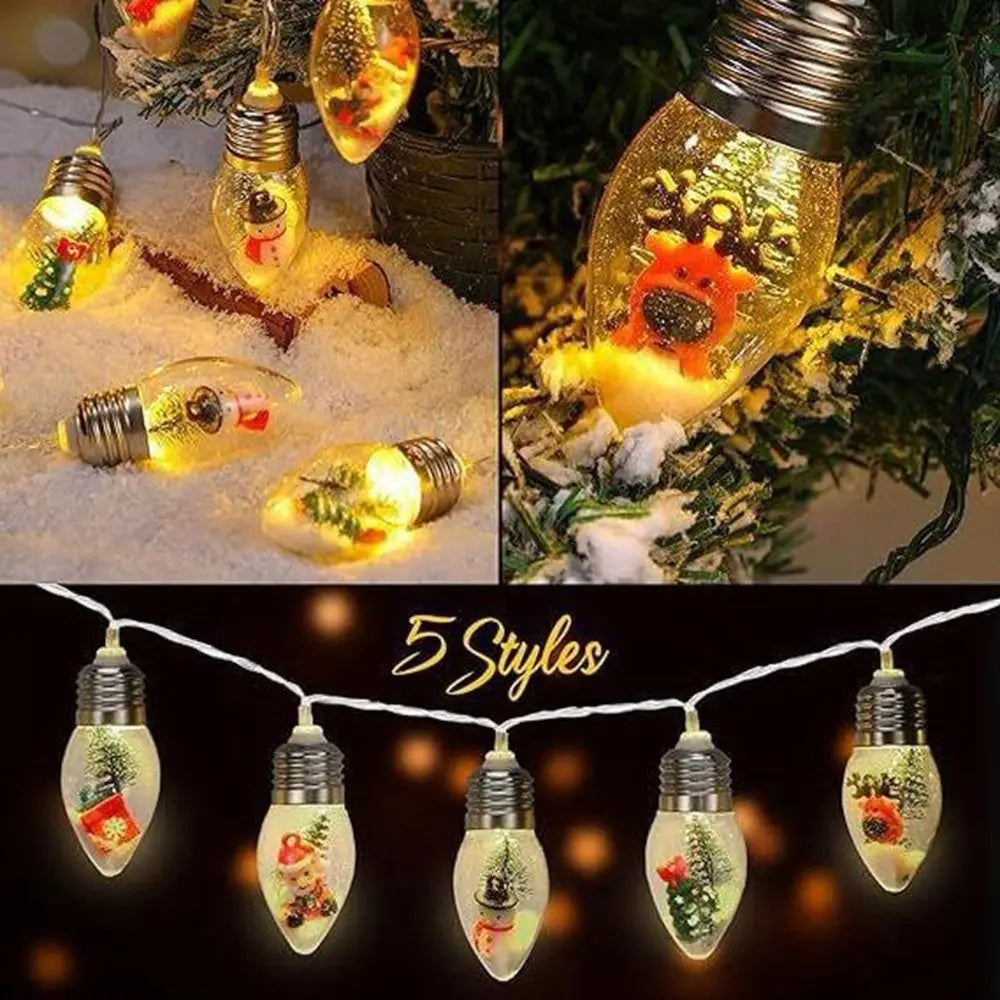 Christmas String Lights – Cozy Holiday Bulb Lights