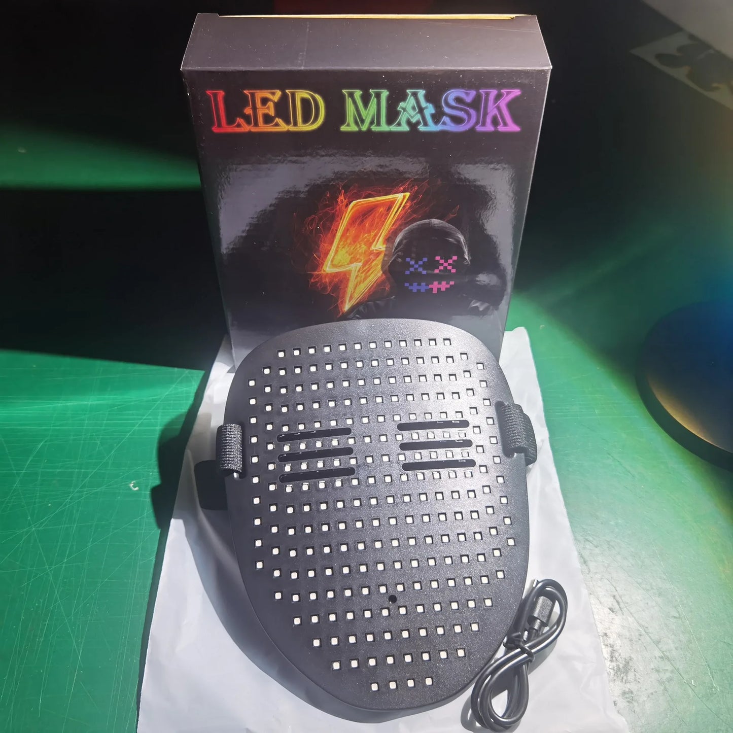 Bluetooth APP Controlled LED Face Masks