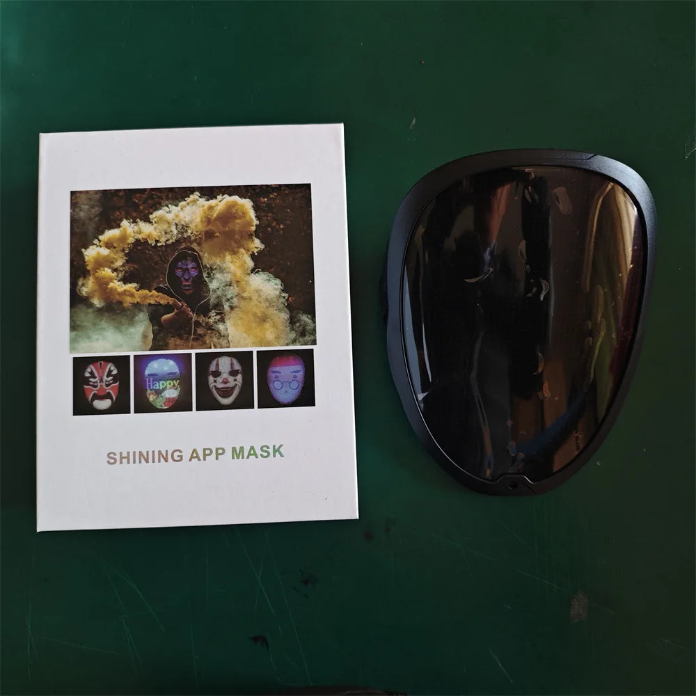 Bluetooth APP Controlled LED Face Masks