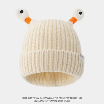 GlowMonster™ Hats - Winter Parent-Child Cute Glowing Little Monster Knit Hat