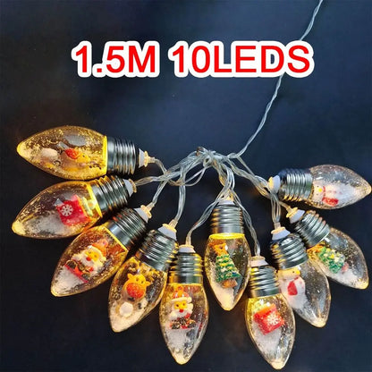 Christmas String Lights – Cozy Holiday Bulb Lights