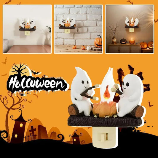 Spooky Flicker Flame Light – Eerie Glow for Halloween & Beyond!