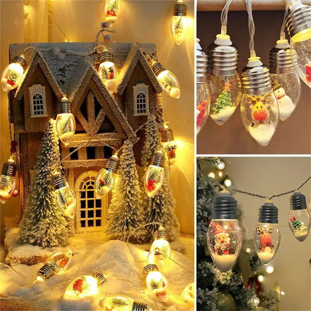 Christmas String Lights – Cozy Holiday Bulb Lights