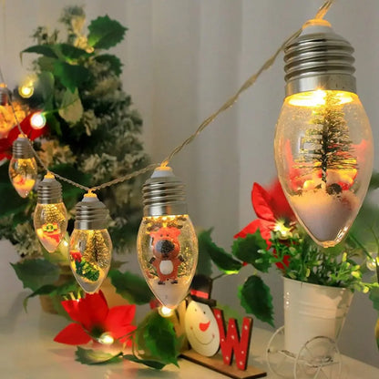 Christmas String Lights – Cozy Holiday Bulb Lights