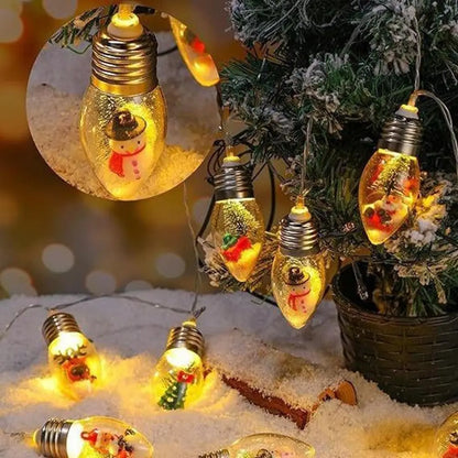Christmas String Lights – Cozy Holiday Bulb Lights