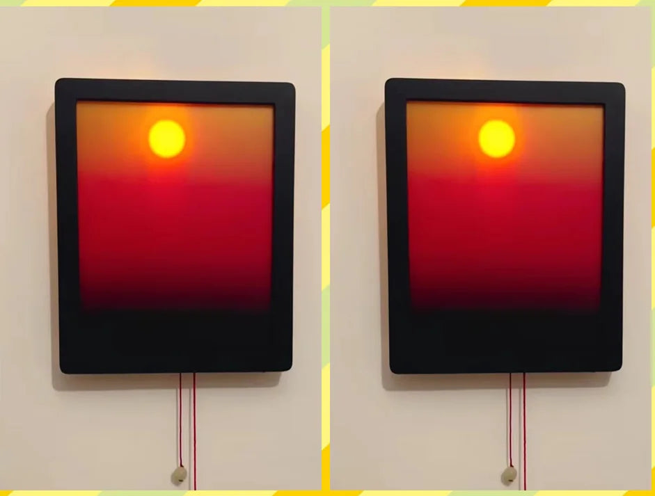 Kinetic Sunrise Lamp: Wake Up to Vibrant, Mood-Lifting Glow 🌅