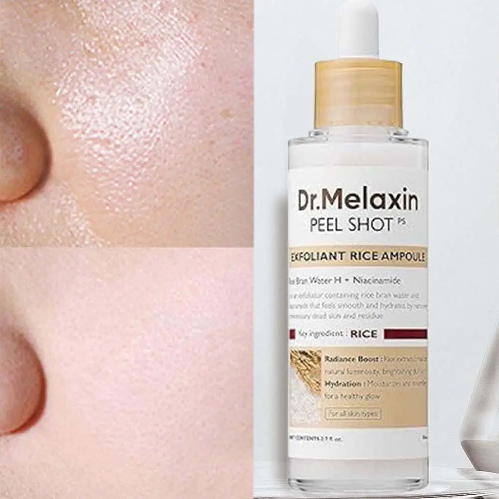 Dr. Melaxin Peel shot Glow rice ampoule duo - your secret to radiant skin