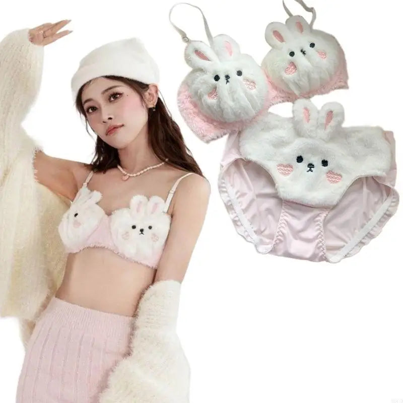 Cozy & Sexy Teddy Lingerie – Plush Fur Trim for Winter Nights!