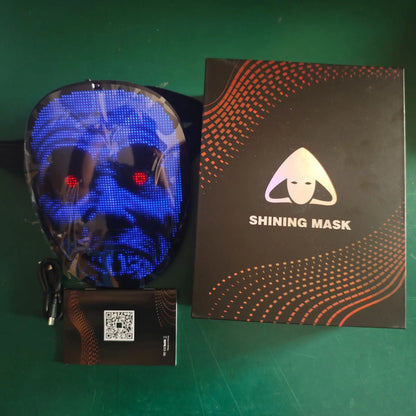 Bluetooth APP Controlled LED Face Masks