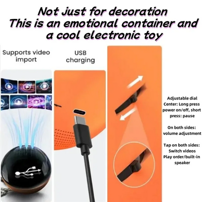 VisionSphere 3D – Mesmerizing Crystal Ball Video Display