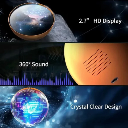VisionSphere 3D – Mesmerizing Crystal Ball Video Display