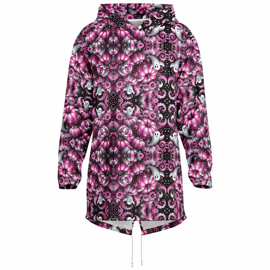 Halloween Pumpkin Fashion Elongated Hoodie