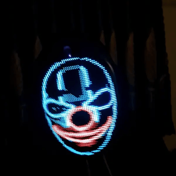 Bluetooth APP Controlled LED Face Masks