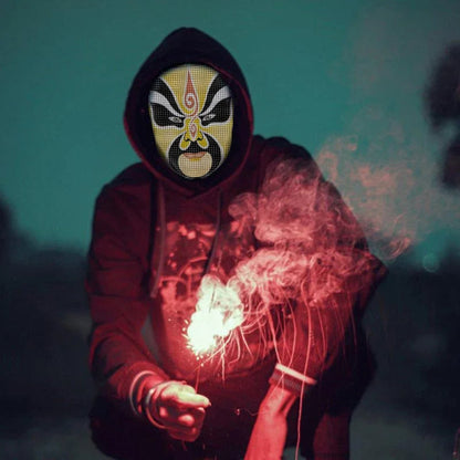 Bluetooth APP Controlled LED Face Masks